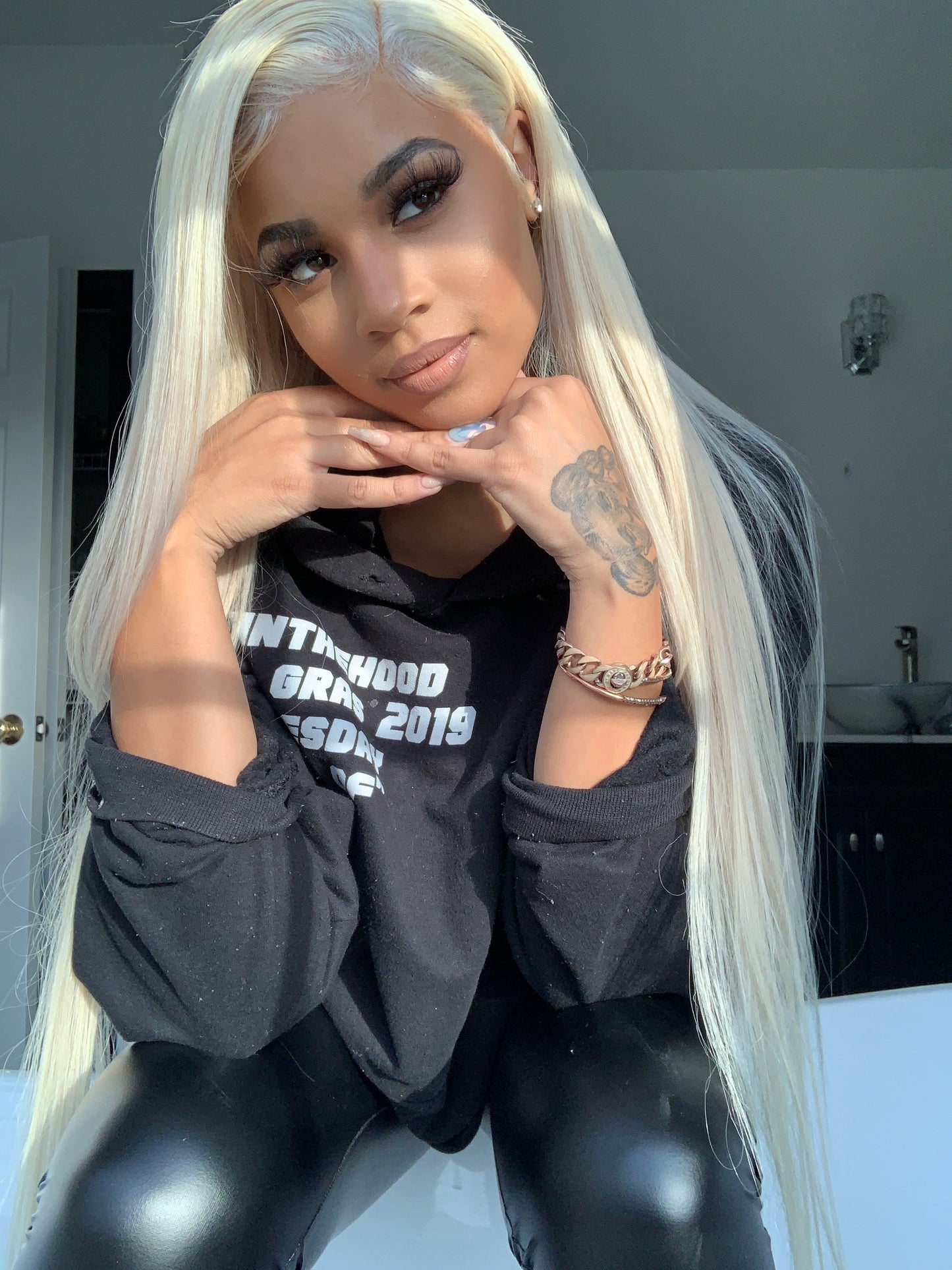 Blonde Indian Luscious Straight Hair Bundles