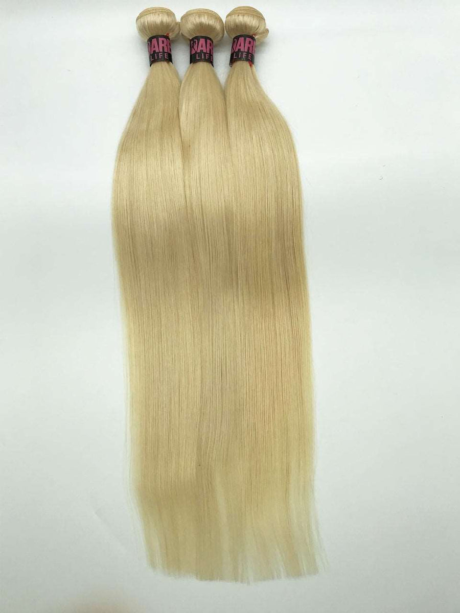 Blonde Indian Luscious Straight Hair Bundles