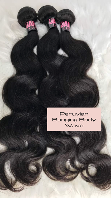 Peruvian Banging Body Wave BUNDLE DEALS