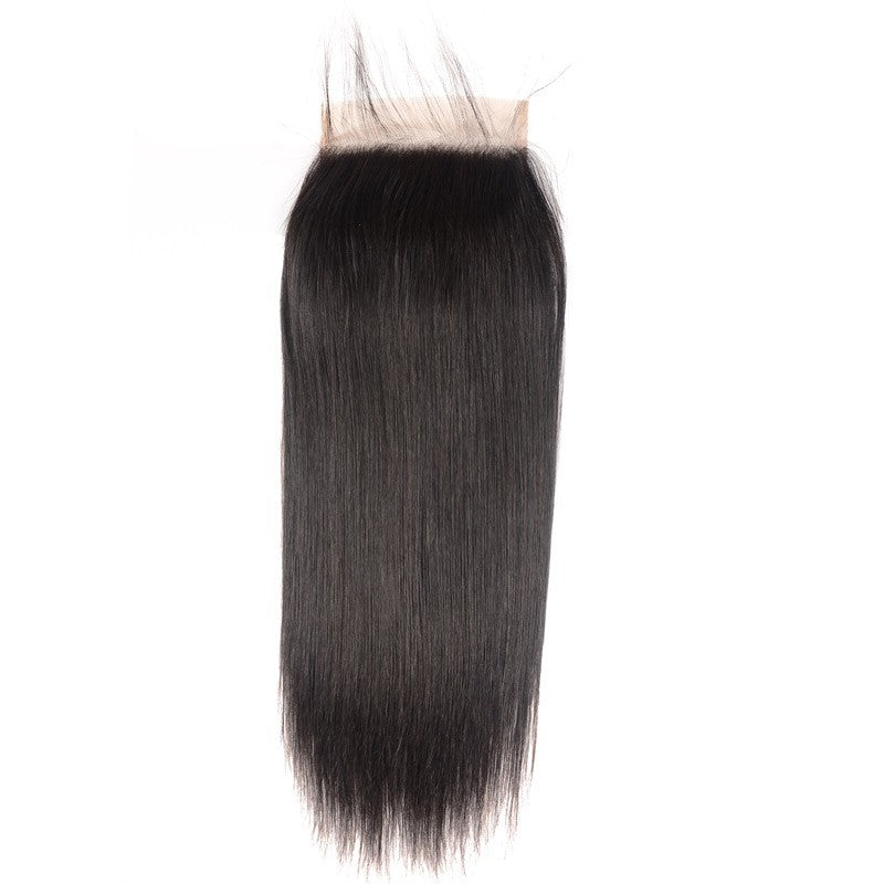 Malaysian Luster Straight Lace Closure