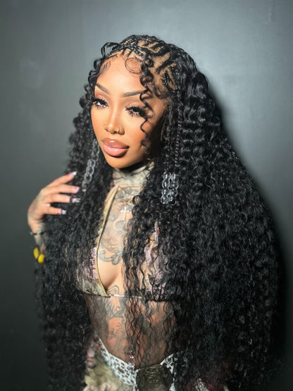 Indian Love Curl Lace Frontal