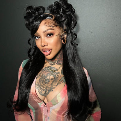 Indian HD 13x6 Lace Frontal Wig 32"