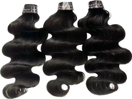 Raw Cambodian Not Your Average Bodywave Hair Bundles